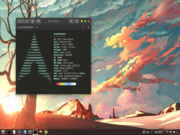 Gnome Arch Linux com GNOME
